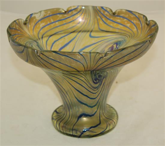 A Loetz iridescent glass vase, c.1910, 15cm